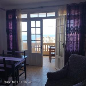 Posezení v ubytování bord de mer F3 B