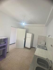 Kuchyň nebo kuchyňský kout v ubytování bord de mer F3 B