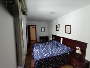Postel nebo postele na pokoji v ubytování Hostal San Cayetano
