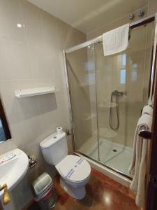 Koupelna v ubytování Hostal San Cayetano