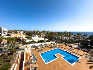 an aerial view of a swimming pool at a resort at Acapulco Beach in Costa de Adeje