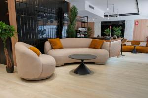 Posezení v ubytování Hotel Mefolinkel Suits