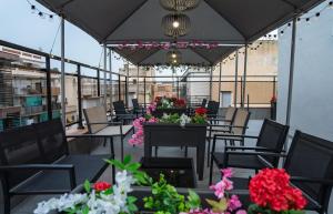 Posezení v ubytování Hotel Mefolinkel Suits