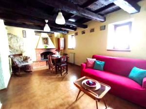 Χώρος καθιστικού στο Casa Camino