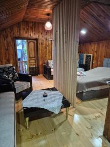 Postel nebo postele na pokoji v ubytování Barybari