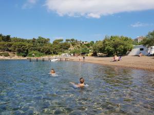 Naturlandskabet i nærheden af feriehuset