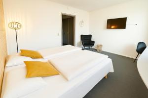 Hotel Svanegården客房内的一张或多张床位