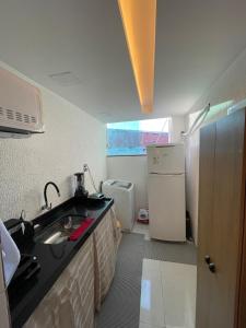 Kuchyň nebo kuchyňský kout v ubytování Apartment in Aracaju + 42 fotografií