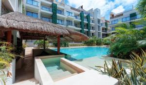 Kolam renang di atau dekat dengan New Bamboo Bakal 2 Pool and Relaxation
