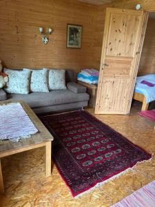 Postel nebo postele na pokoji v ubytování Kuningatalu camping