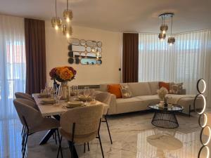 Posezení v ubytování Apartment Meri