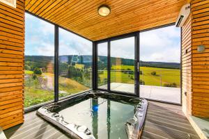Bazén v ubytování Wellness Villa Klínovec Views nebo v jeho okolí