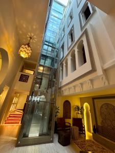 Istumisnurk majutusasutuses Riad Dar Chams Tanja