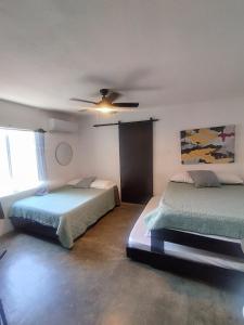 Katil atau katil-katil dalam bilik di DGM Lofts MTY MN 960 G centro cerca de todo
