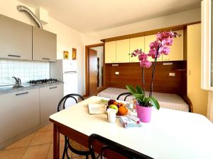 Een keuken of kitchenette bij Residence Carioca