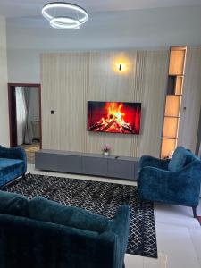 Posezení v ubytování Rendezvous stayz
