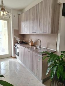 Dapur atau dapur kecil di Casa di Mirtha