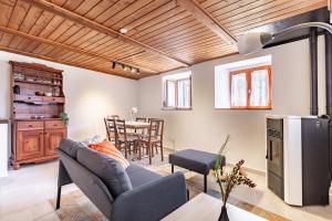 Η κουζίνα ή μικρή κουζίνα στο Chalet Panoramico