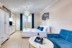 TV a/nebo společenská místnost v ubytování Valery Apartments
