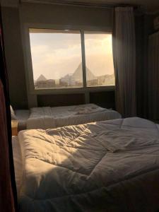 Sky pyramids iNN客房内的一张或多张床位