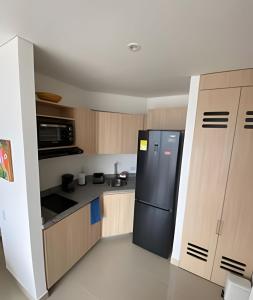 Köök või kööginurk majutusasutuses Estudio increíble en Bellavista