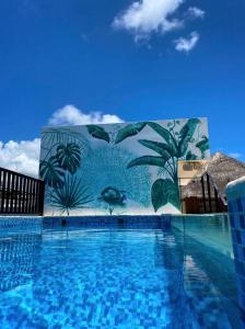 Hotel Zendero Tulum内部或周边的泳池