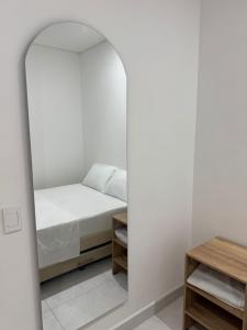 Postel nebo postele na pokoji v ubytování Habitaciones en Doradal 201 + 2 fotografie