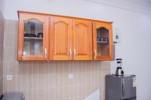 Dapur atau dapur kecil di Appartement meublé