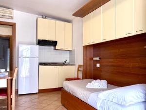 Kuchyň nebo kuchyňský kout v ubytování Residence Algarve