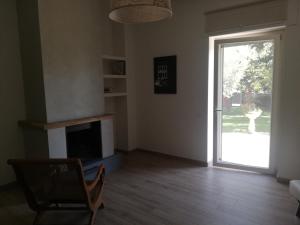 TV a/nebo společenská místnost v ubytování Casa vacanze Tenuta Camilli