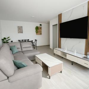 TV a/nebo společenská místnost v ubytování A&A Apartments