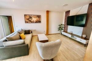 TV a/nebo společenská místnost v ubytování A&A Apartments