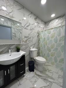 Bilik mandi di villa sosa's