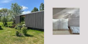 Κήπος έξω από το Tiny House im Grünen 201 - Terrasse, WLAN und Wiesenblick