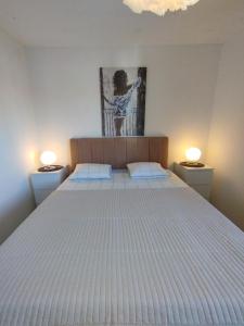 Postel nebo postele na pokoji v ubytování Apartments with parking spaces Orebic, Peljesac - 643