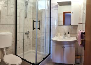 Koupelna v ubytování Apartments with parking spaces Orebic, Peljesac - 643