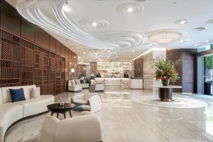 Posezení v ubytování Zhuhai Langyue Hotel