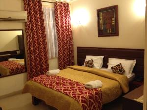 Cama o camas de una habitación en Hotel Eurostar International
