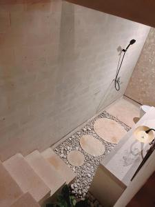 Koupelna v ubytování Living On Air