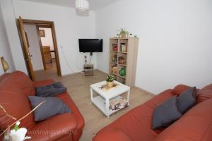 TV a/nebo společenská místnost v ubytování Landhaus Nepo - das Naturjuwel