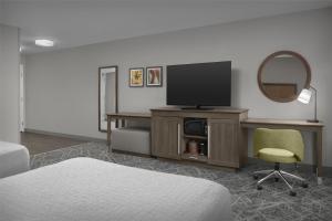 TV a/nebo společenská místnost v ubytování Hampton Inn and Suites Georgetown/Austin North, TX