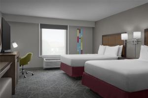 Postel nebo postele na pokoji v ubytování Hampton Inn and Suites Georgetown/Austin North, TX