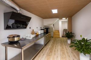 Cucina o angolo cottura di Dali Yunqi Wangyue丨Guanshan Luxiao Ancient City Resort