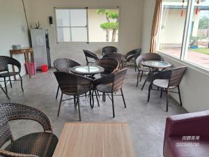 Posezení v ubytování Tianyuan Nanwan Homestay