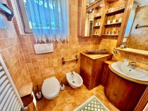 Koupelna v ubytování Ca del Rio - Cortina + 1 fotografie