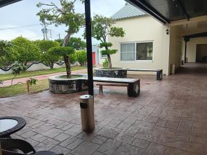 Patio nebo venkovní prostory v ubytování Tianyuan Nanwan Homestay