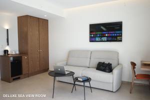 TV a/nebo společenská místnost v ubytování Lato hotel