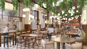 Restaurace v ubytování Stopover Falkenberg