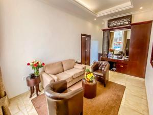 Posezení v ubytování Mirage Bab Al Bahr Hotel