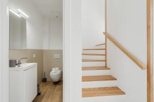 Un baño de Viganello Modern Apartments